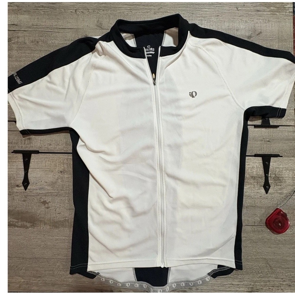 Pearl Izumi Jersey Mens M White Breathable Mesh-like Texture